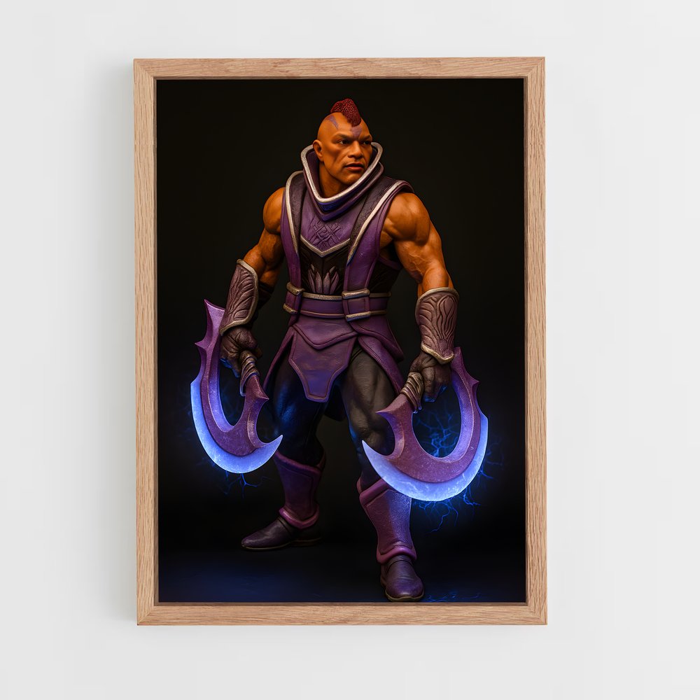Poster Le Marteau du Destin – affiche Dota (vue 4)
